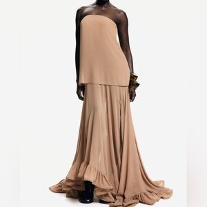 Hm volumious bandeau dress